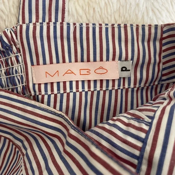 Striped Dress with Red Lobster Embroidery - Picture 11 of 11